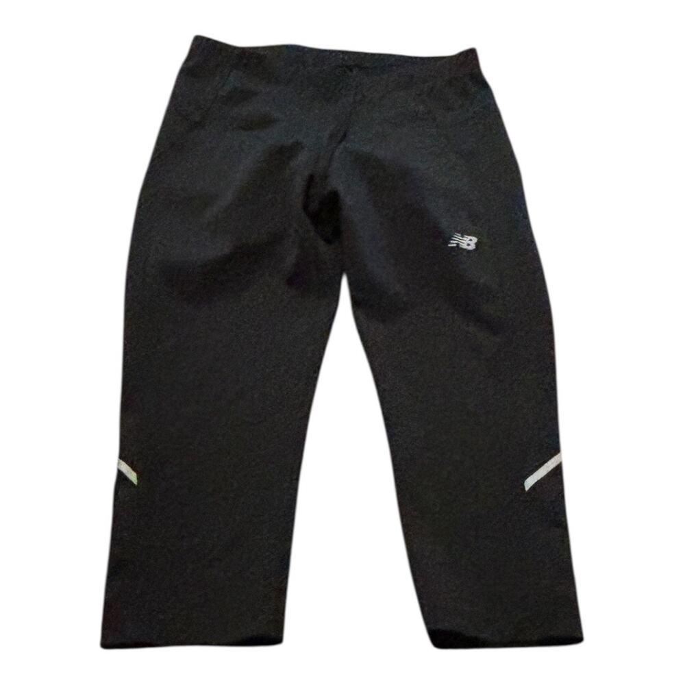 New Balance Black Cropped Athletic Leggings Size S
